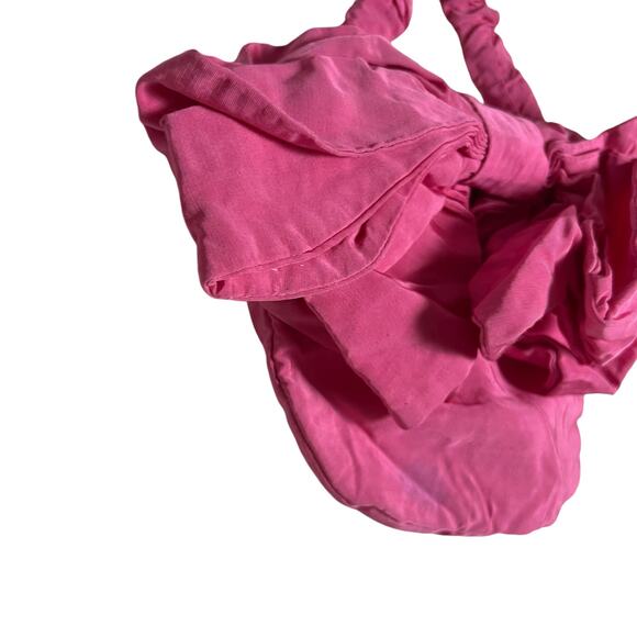 Loeffler Randall Sierra Pink Bow Mini Handbag Purse - Picture 8 of 11